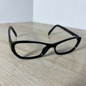 Fendi F977 001 Sunglasses Frames Only Glossy Black Gold 54-14-135 Italy